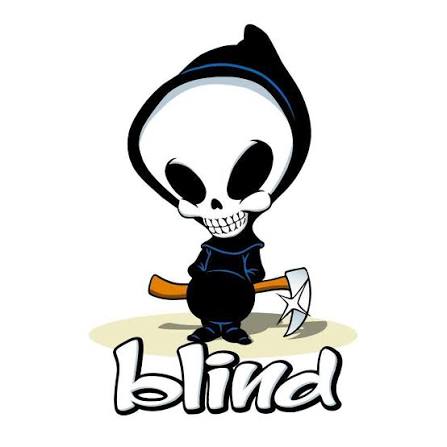 Blind Skateboards — Reaper mascot logo